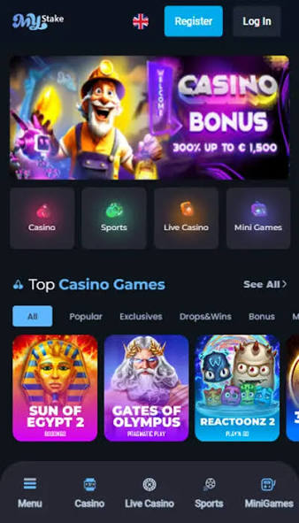 Ofertas y promociones de incentivos de MyStake